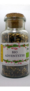 Adventstee Bio im Korkenglas